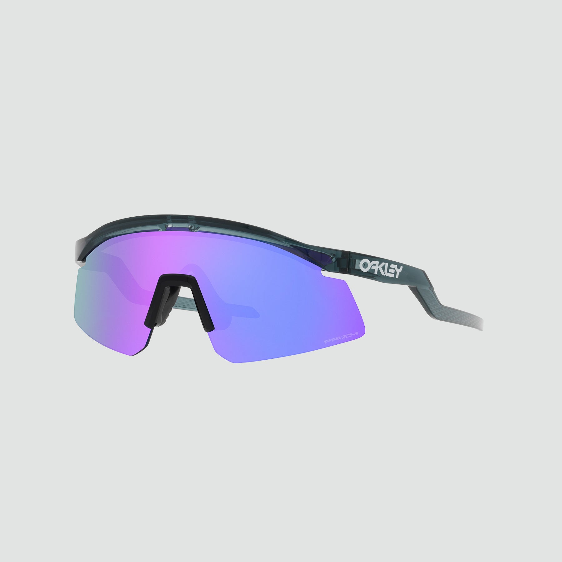 Oakley Hydra Sunglasses - Crystal Black Prizm Violet Iridium – Le Club