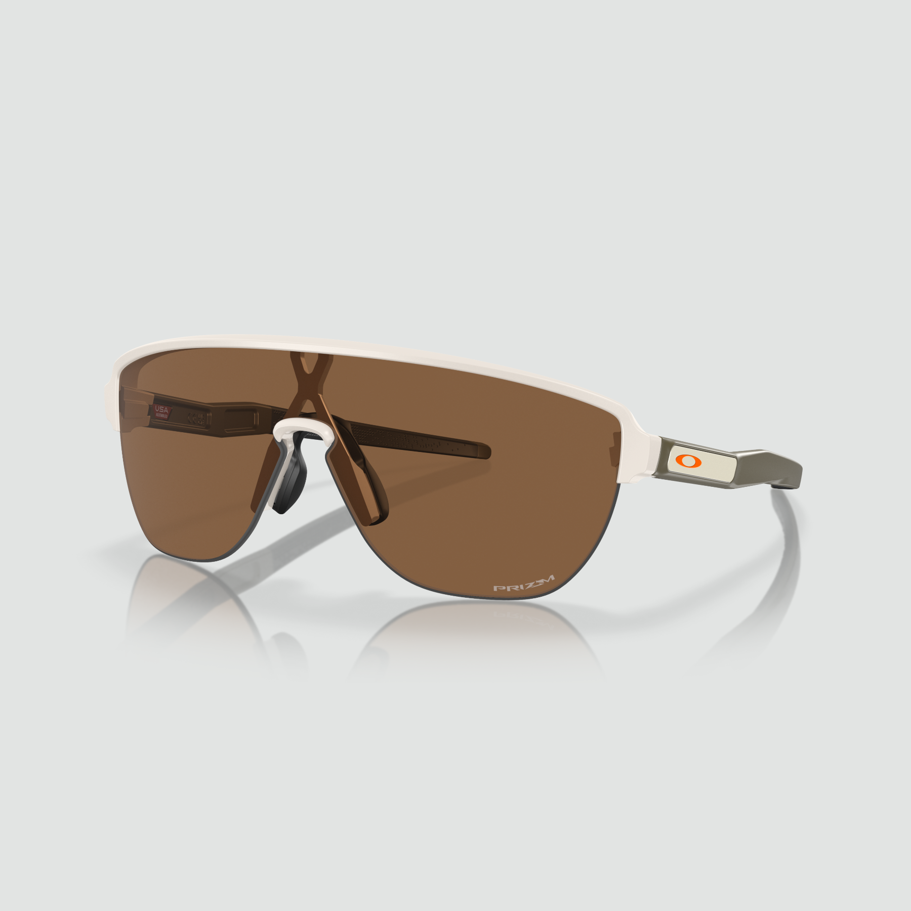 Oakley Corridor Sunglasses - Matte Warm Grey Prizm Bronze – Le Club