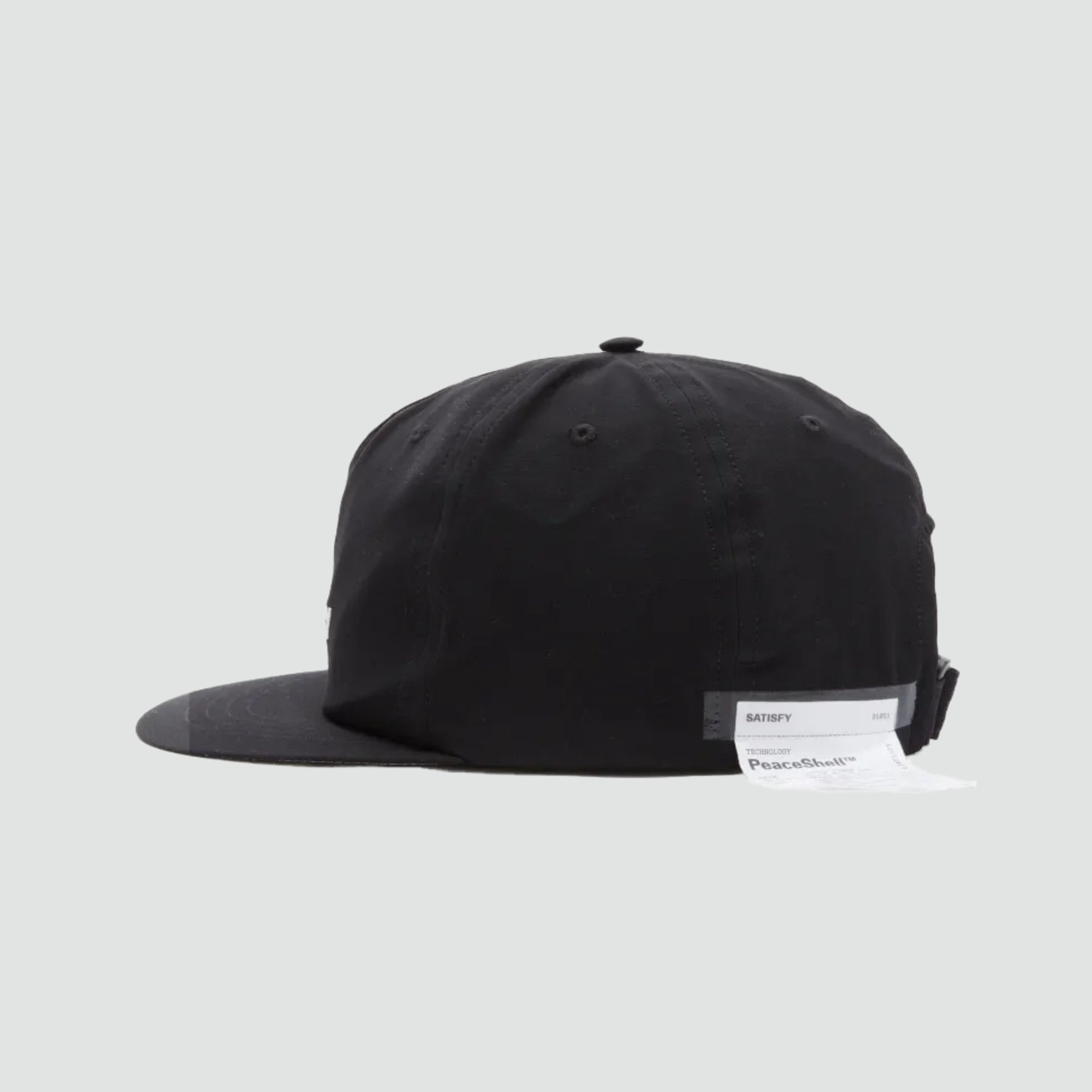 Satisfy PeaceShell™ 5 Panel Pinch Cap - Black – Le Club