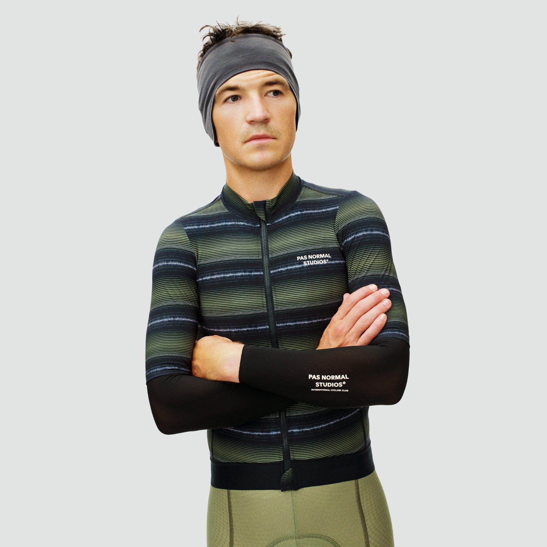 Pas Normal Studios Essential Jersey - Light Olive Stripe – Le Club