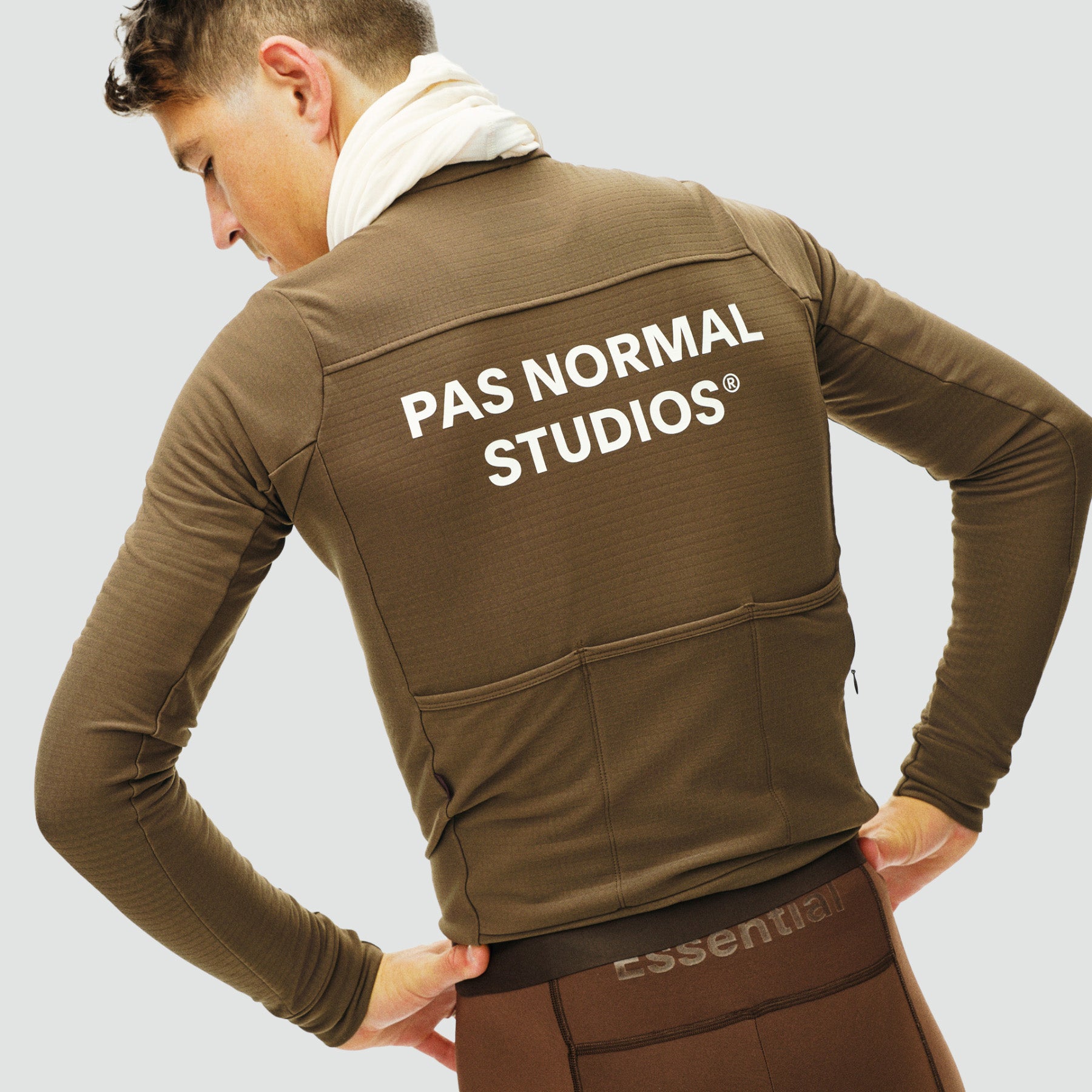 Pas Normal Studios Essential Long Sleeve Jersey - Light Brown – Le