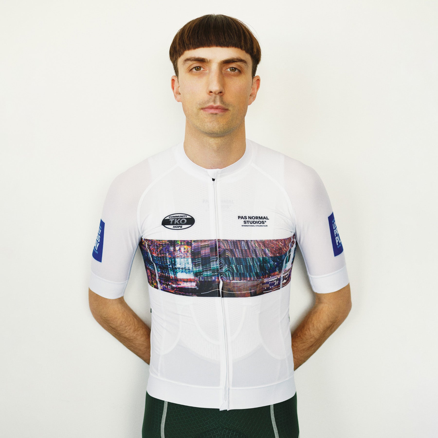 Pas Normal Studios T.K.O. Mechanism Jersey - Human Error White