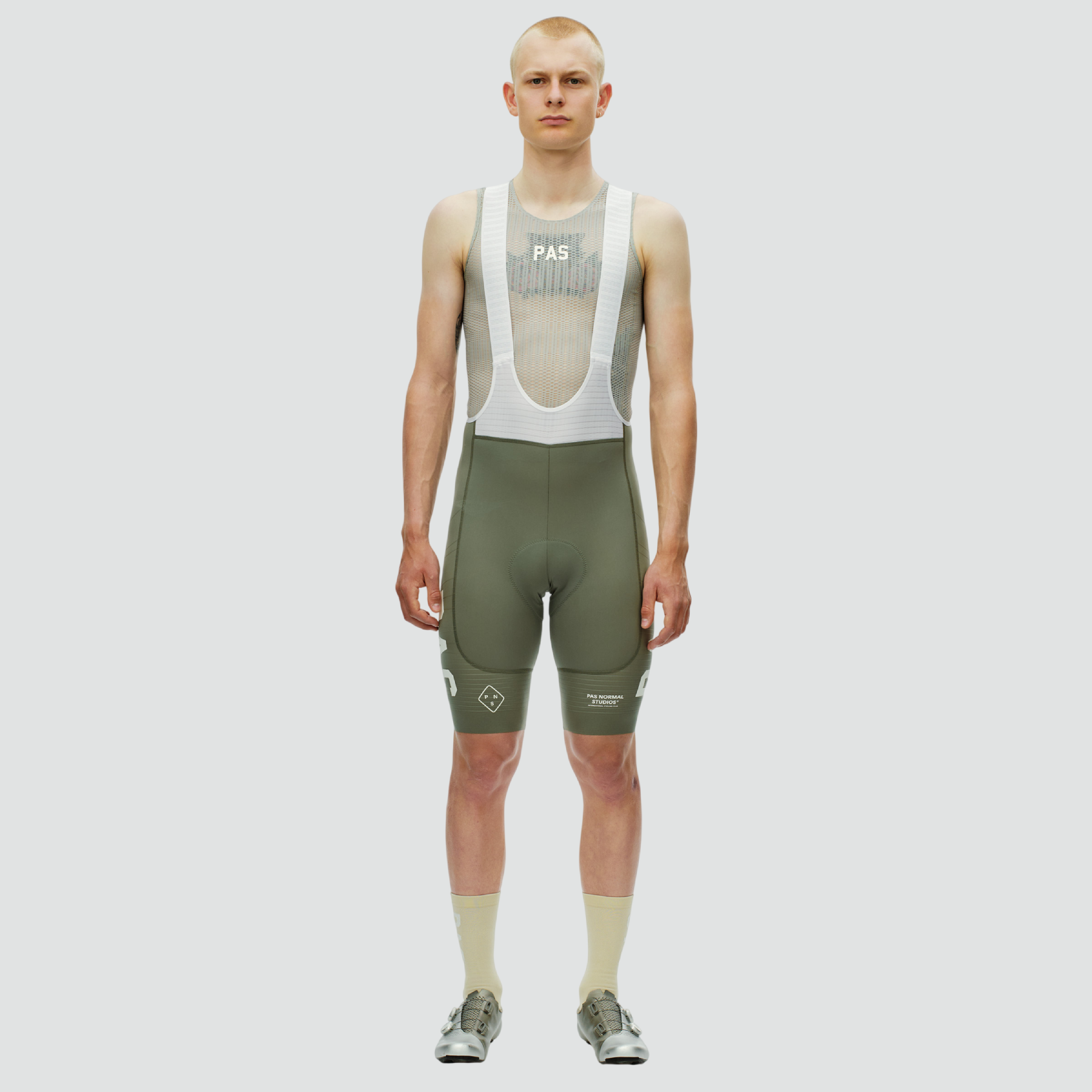 Pas Normal Studios Pas Mechanism Pro Bibs - Grey Moss – Le Club