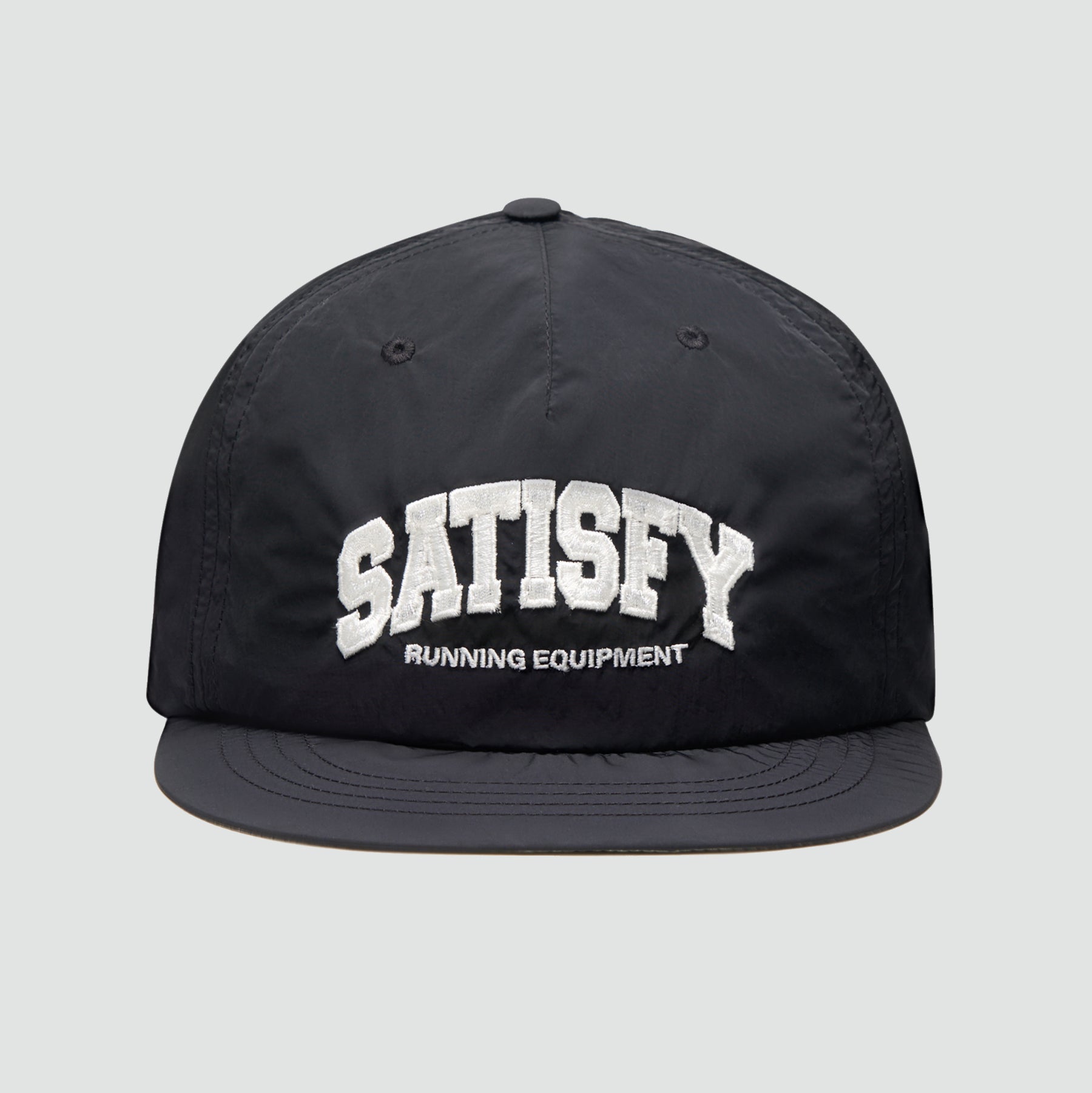 Satisfy FliteSilk 5 Panel Pinch Cap - Black – Le Club