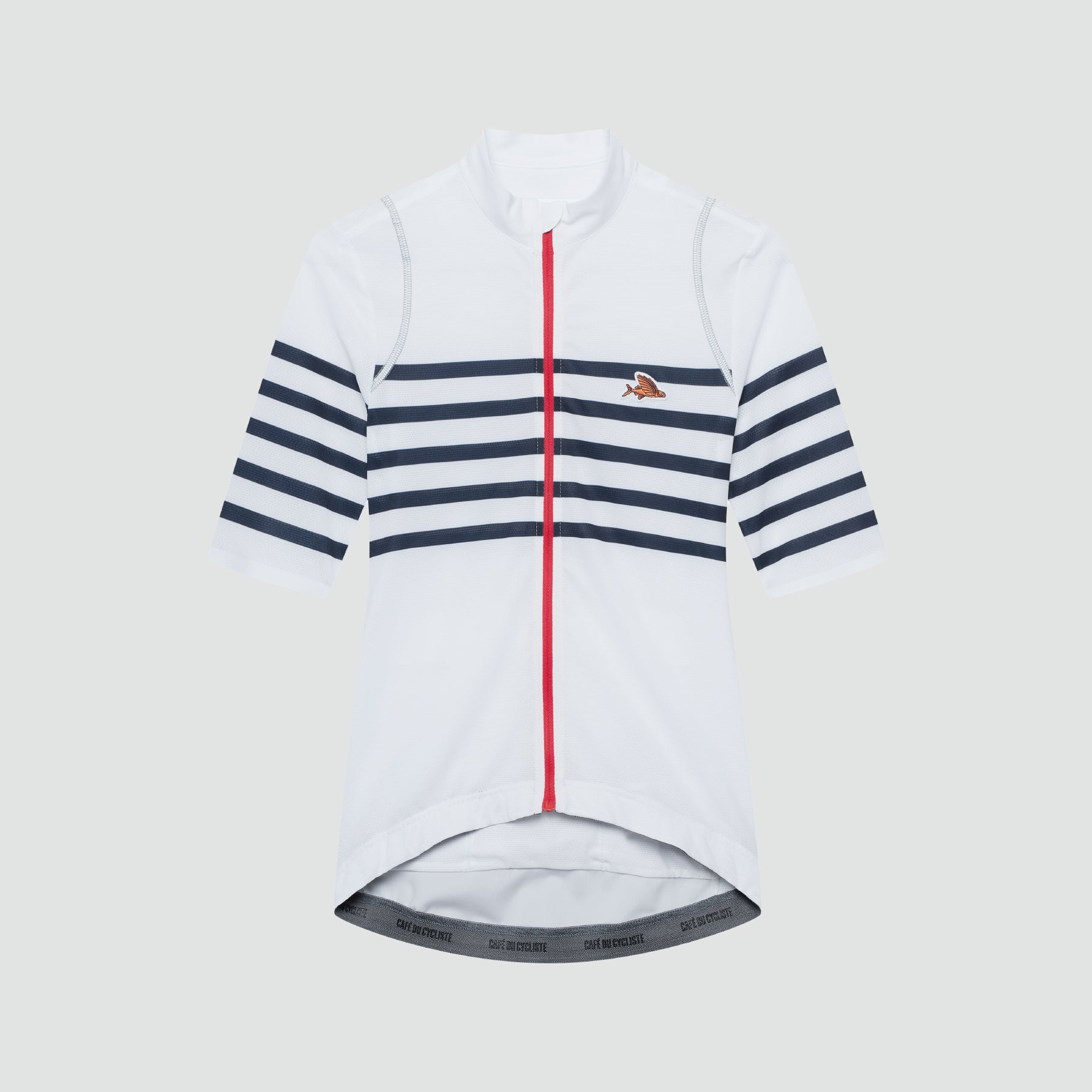 Café du Cycliste Women's Mona Jersey - White Classic – Le Club