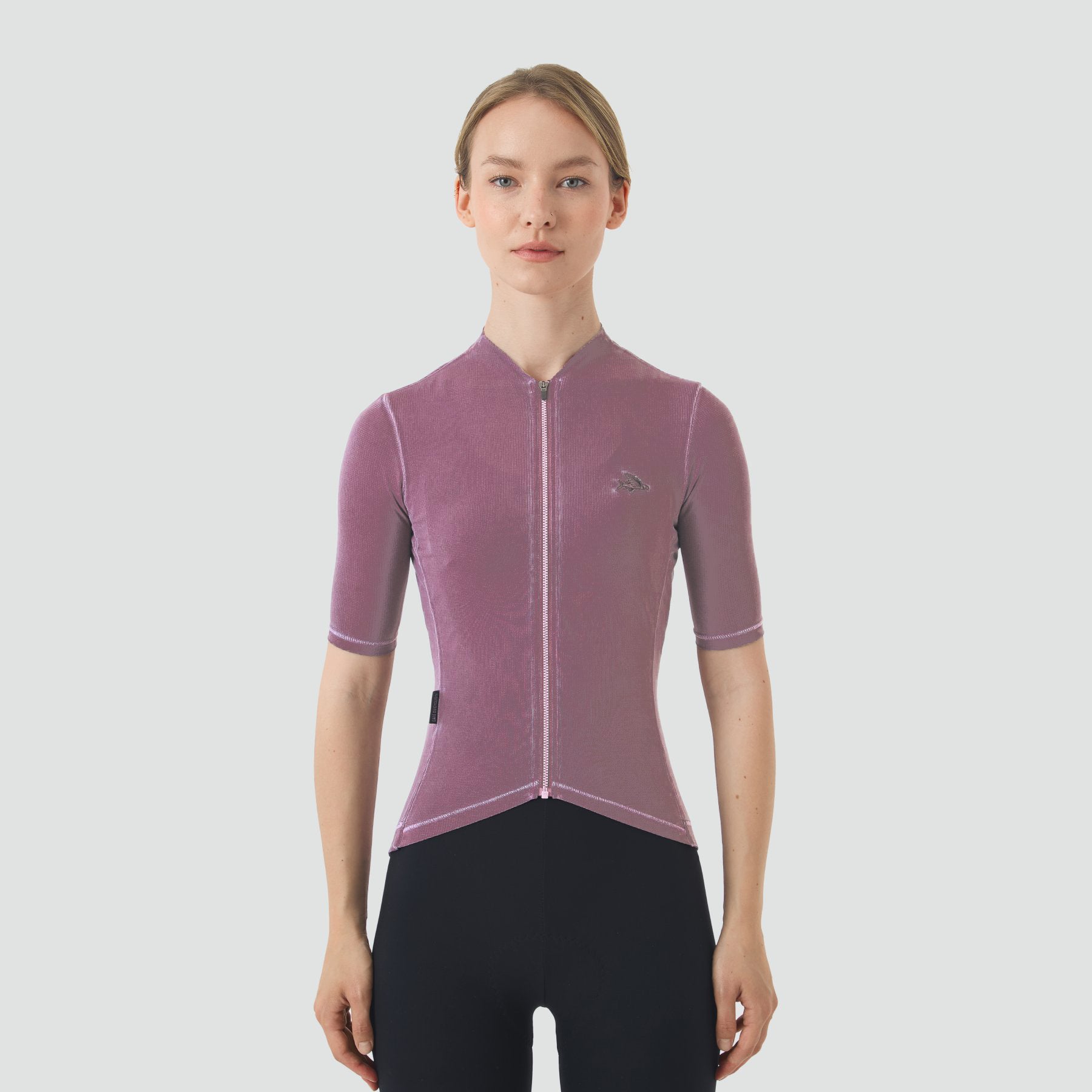 Café du Cycliste Women's Laurette Jersey - Cold Dye Mineral Pink