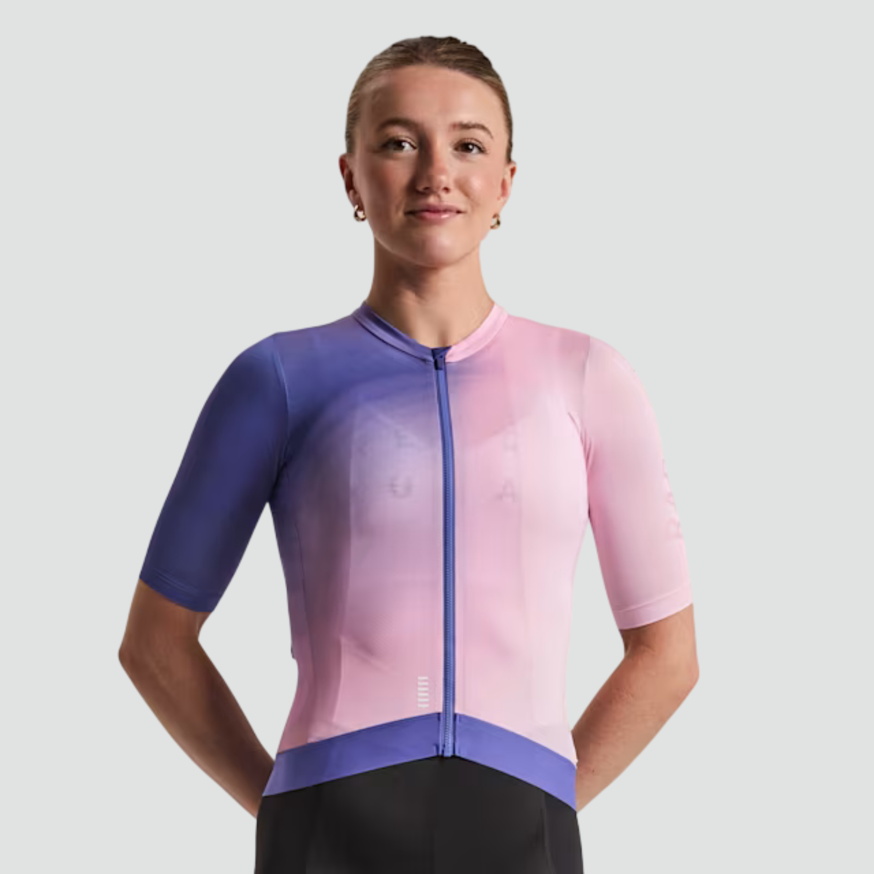 Rapha Women's Pro Team Training Jersey III - Surface Print - Blue