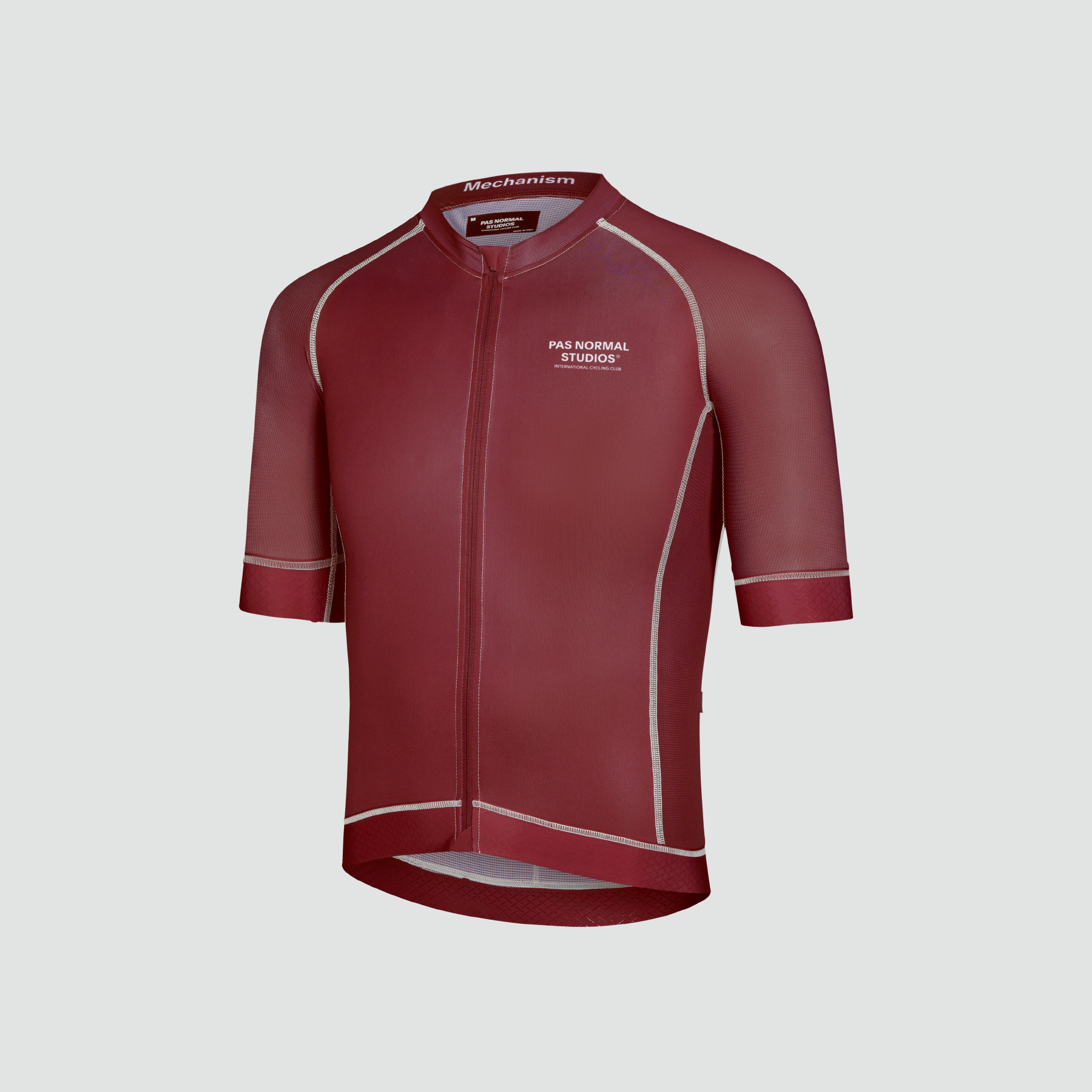 Pas Normal Studios Mechanism Jersey - Burgundy – Le Club Pas Normal Studios Mechanism Jersey - Burgundy – Le Club