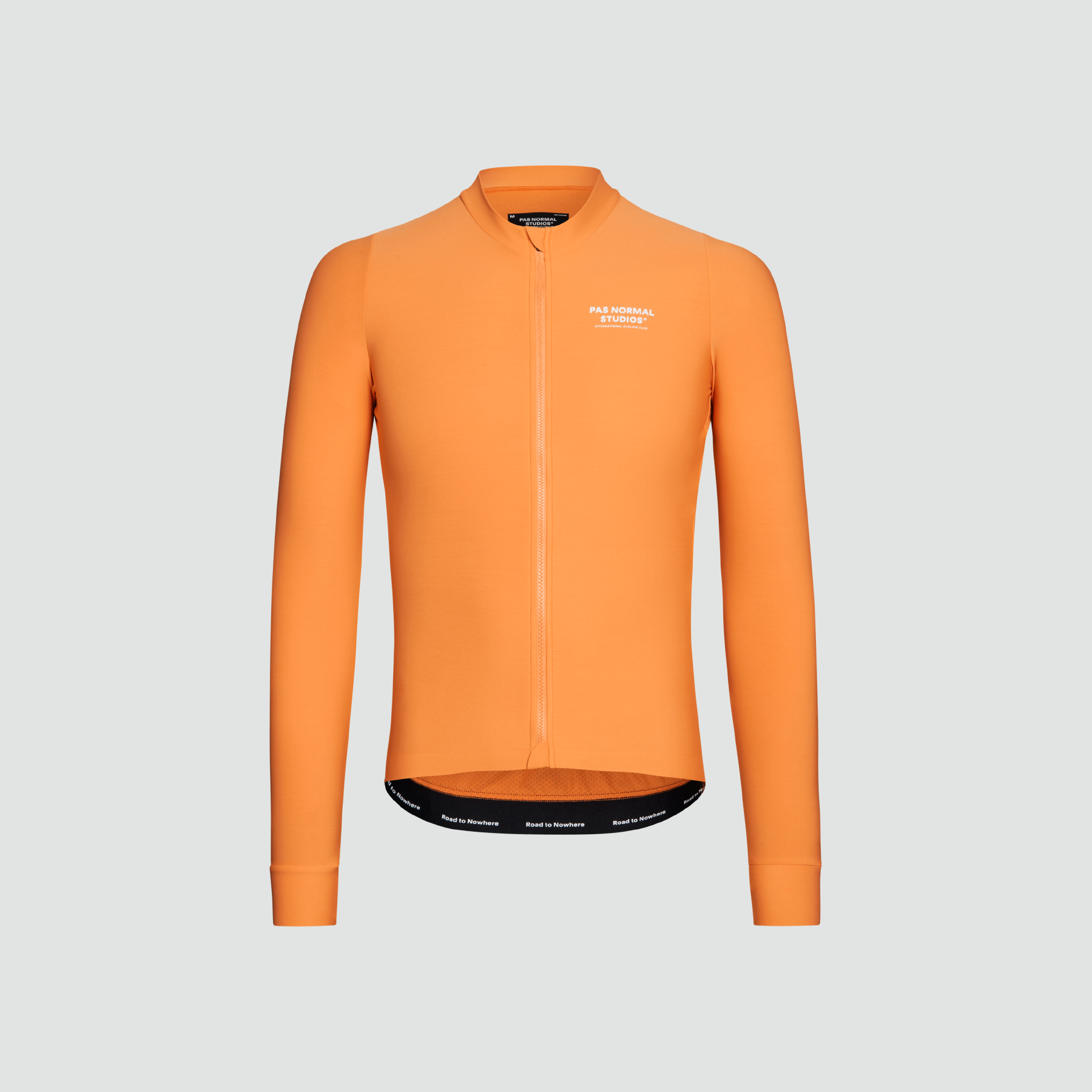 Pas Normal Studios Mechanism ジャージーオレンジM Pas Normal Studios Mechanism Long Sleeve Jersey - Dusty Orange