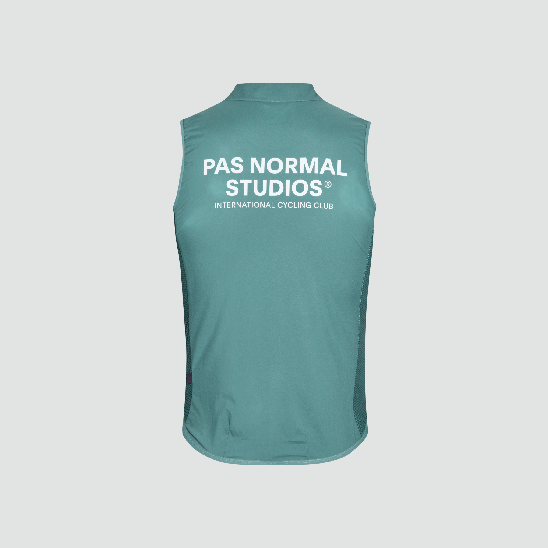ウェア PAS NORMAL STUDIOS Mechanism Gilet XS Pas Normal Studios Mechanism Stow Away Gilet - Grey Teal