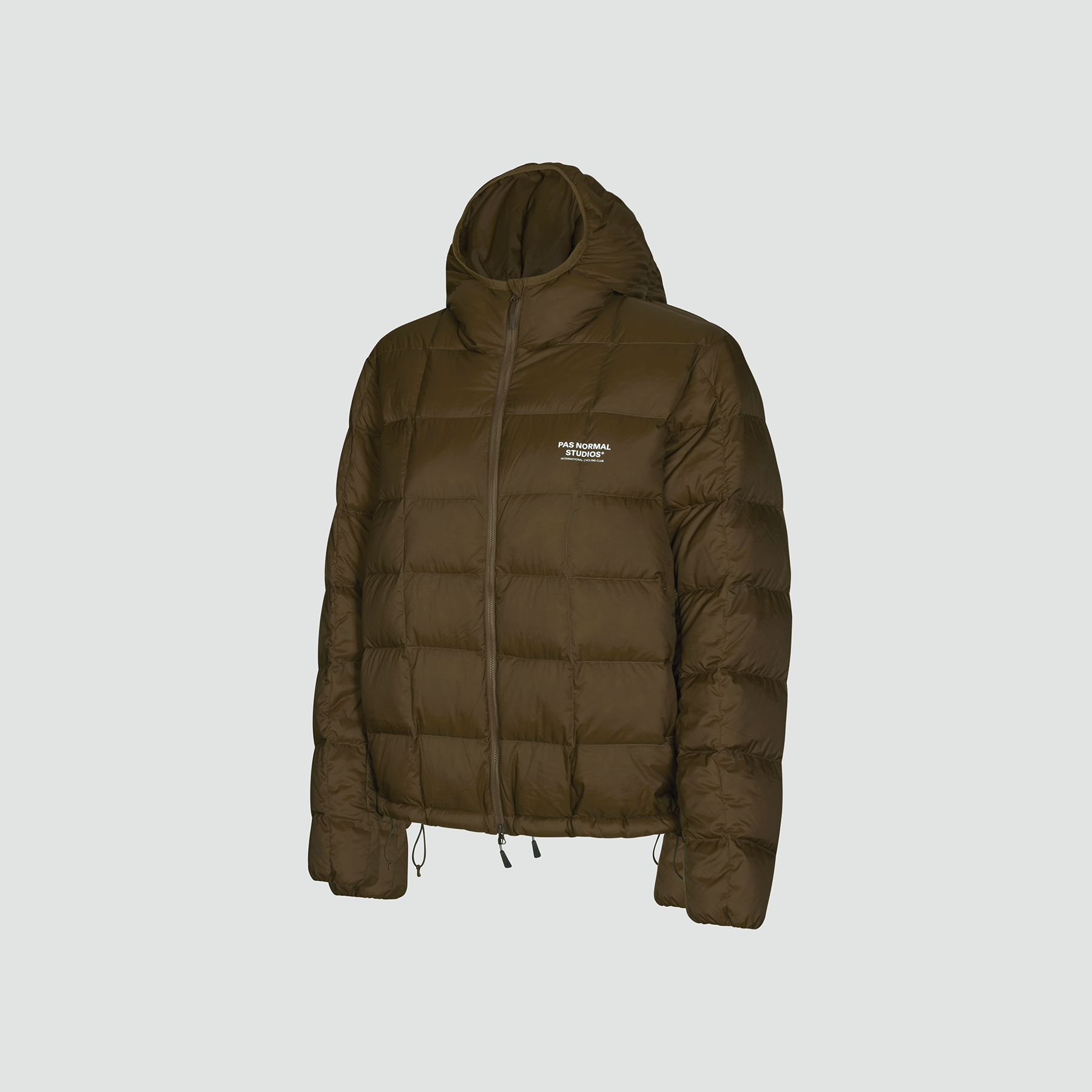 Pas Normal Studios Off-Race Down Jacket - Army Brown – Le Club