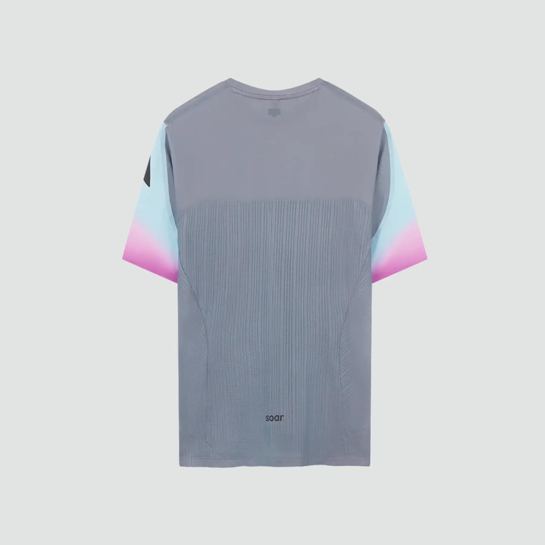 soar_Hot Weather T_ソア_Tシャツ Soar Hot Weather T - Silver Grey/Magenta – Le Club
