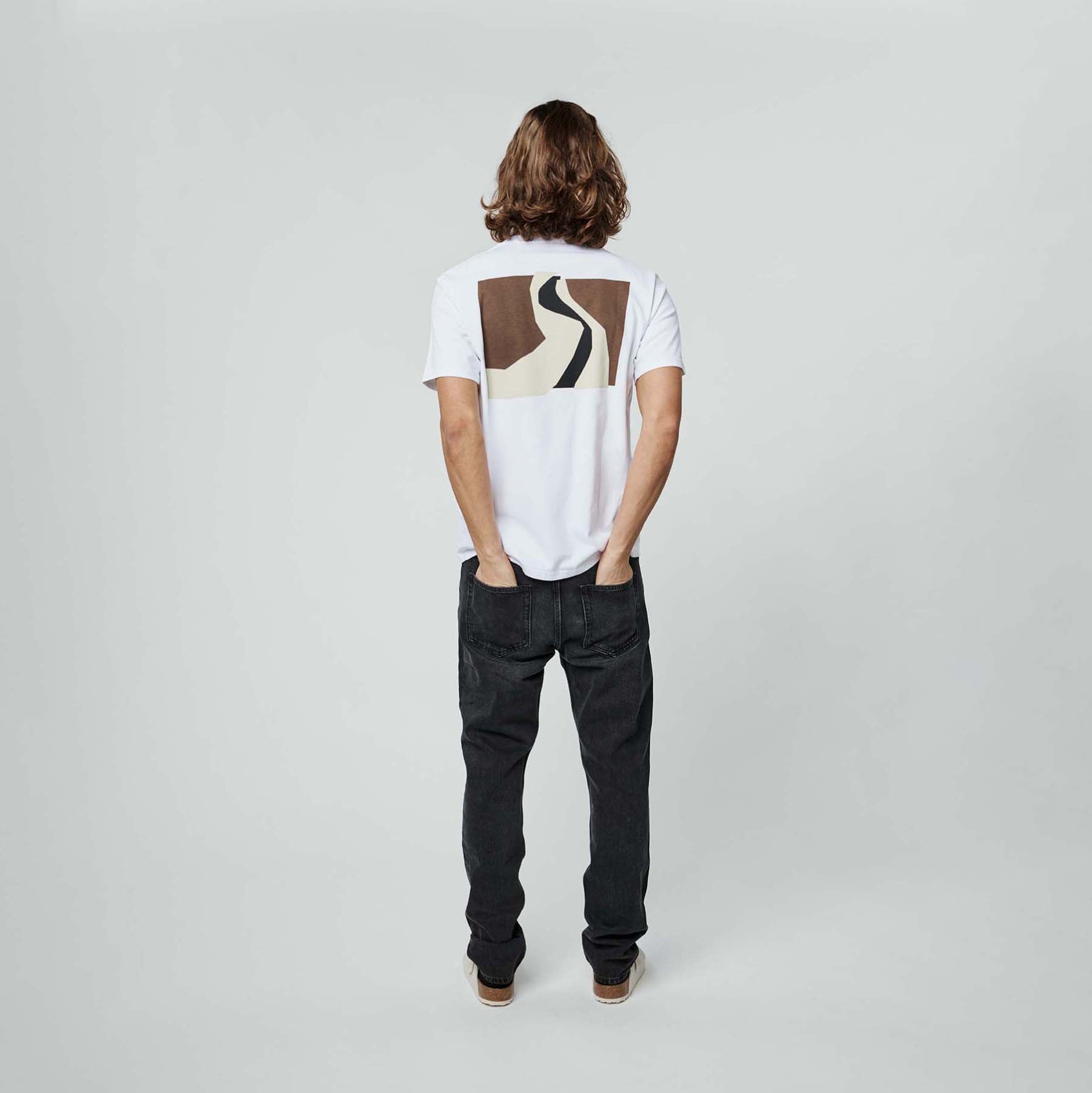 Tee Movement Collage - White