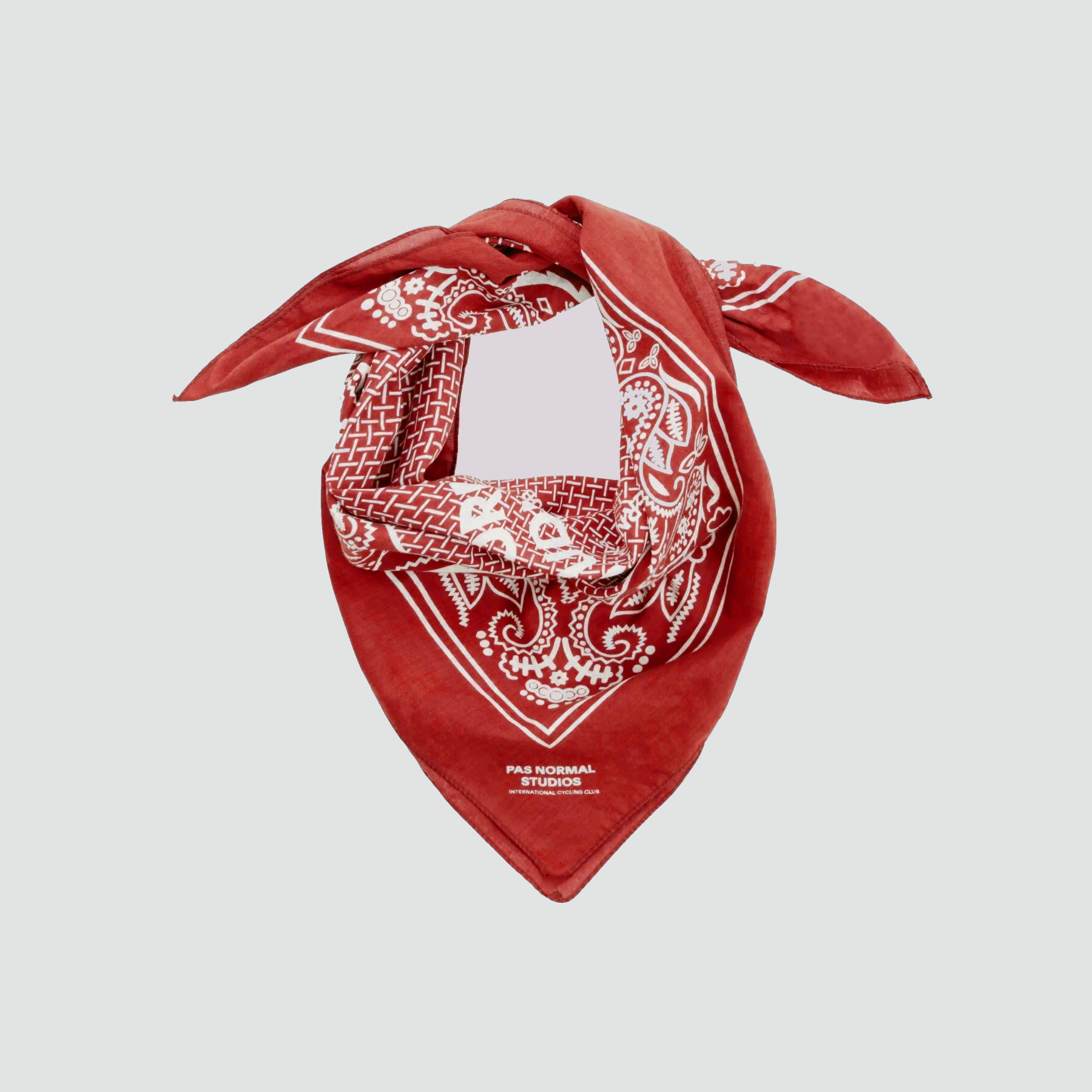 Pas Normal Studios Off-Race Bandana - Deep Red – Le Club