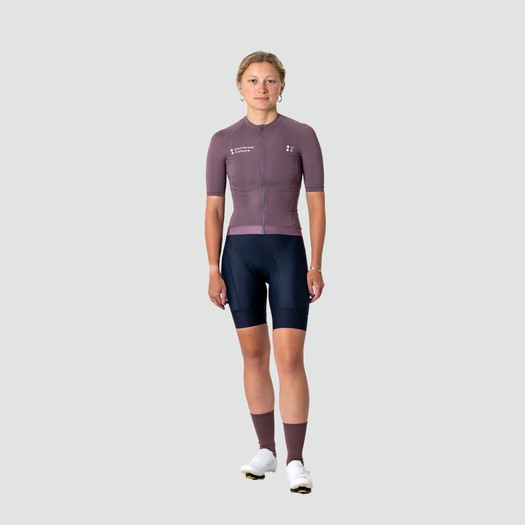 Mono Womens Short Sleeve Jersey - Thistle Purple
