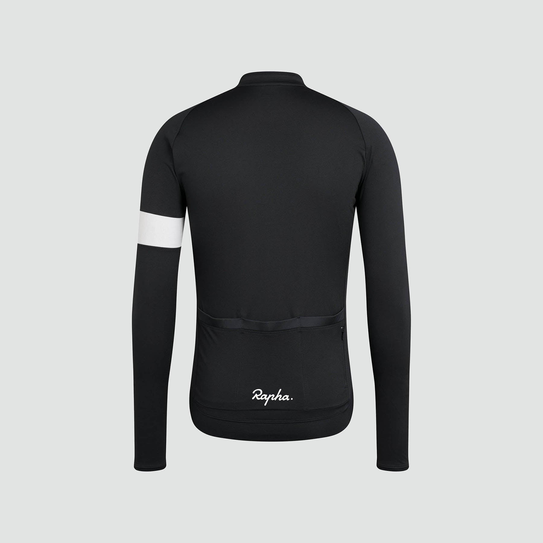 Rapha Men's Long Sleeve Core Jersey Black Le Club