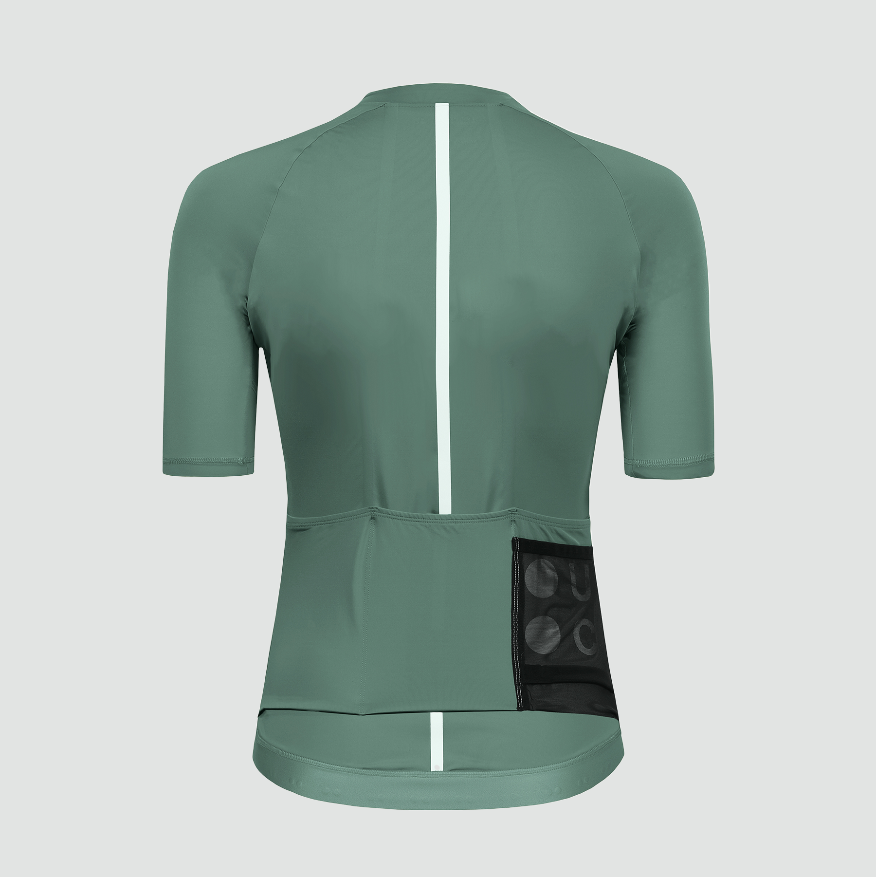 Universal Colours Mono Womens Short Sleeve Jersey - Green Daze