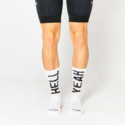 Hell Yeah 2.0 Socks - White