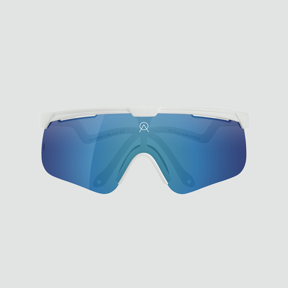 Alba Optics Delta Sunglasses - White VZUM™ ML CIELO – Le Club