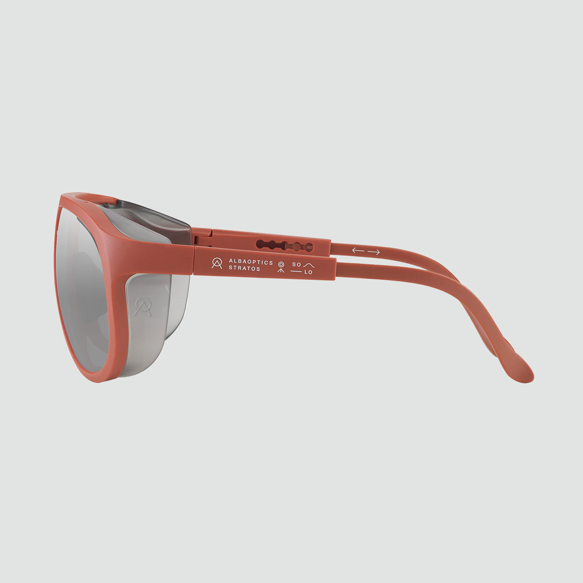 Alba Optics Solo Sunglasses - Rust VZUM™ MR ALU – Le Club