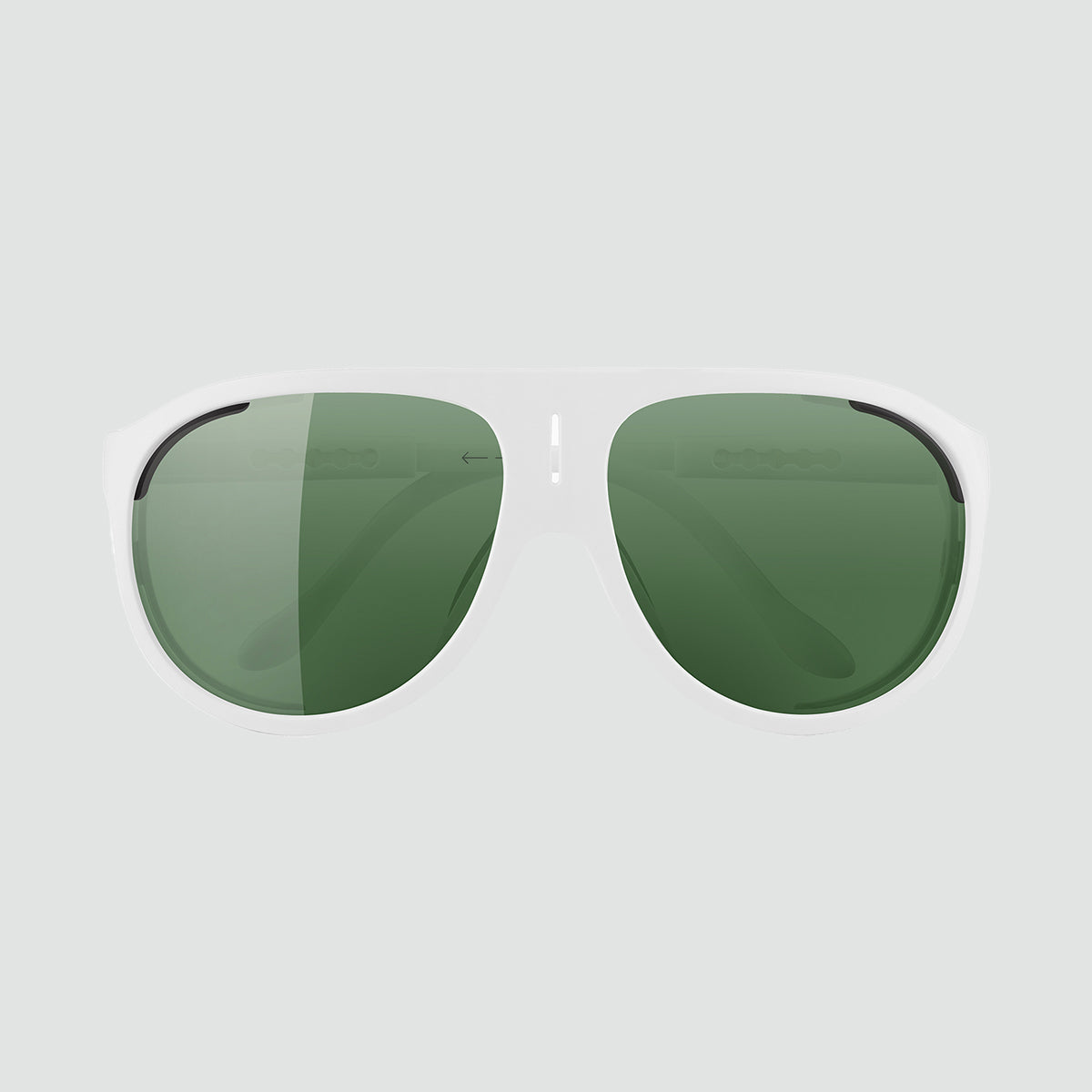 Alba Optics Solo Sunglasses - White VZUM™ LEAF – Le Club