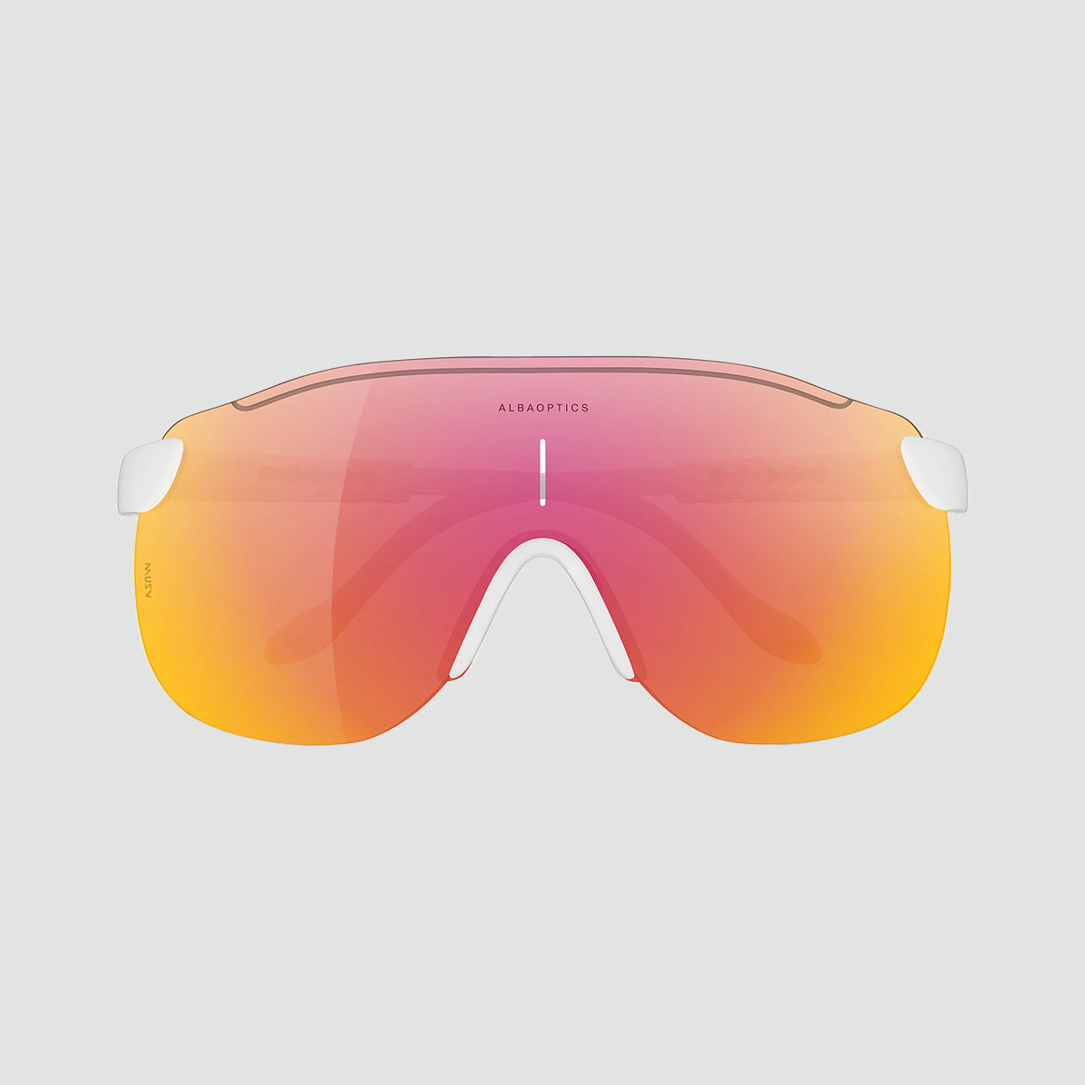 Alba Optics Stratos Sunglasses - White VZUM™ ML LAVA – Le Club