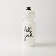 Hell Yeah Water Bottle - White