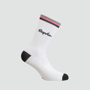 Chaussettes Logo - Blanc/Noir/Rose