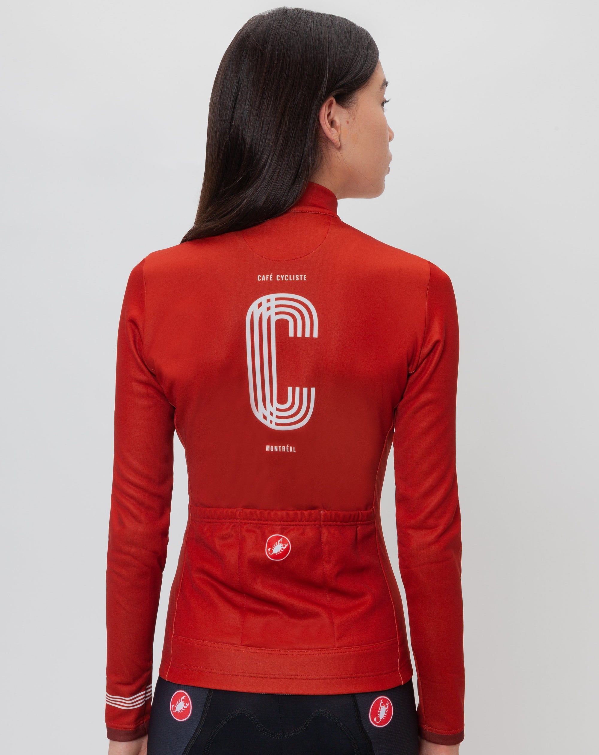 Women&#39;s Signature Long Sleeve Cycling Jersey - Red