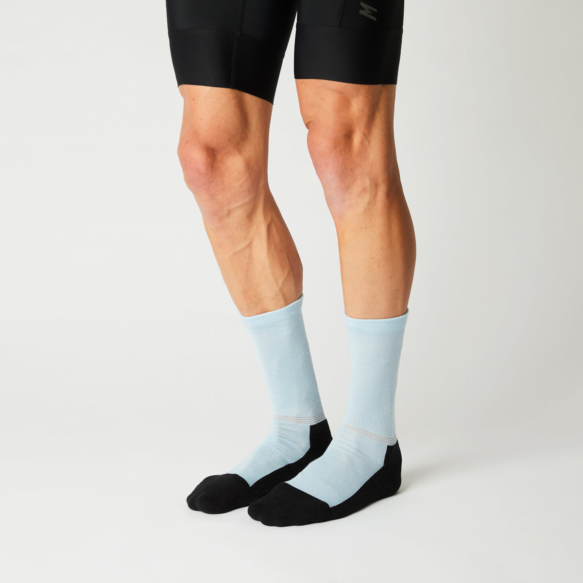 FINGERSCROSSED Merino Socks - Light Blue – Le Club