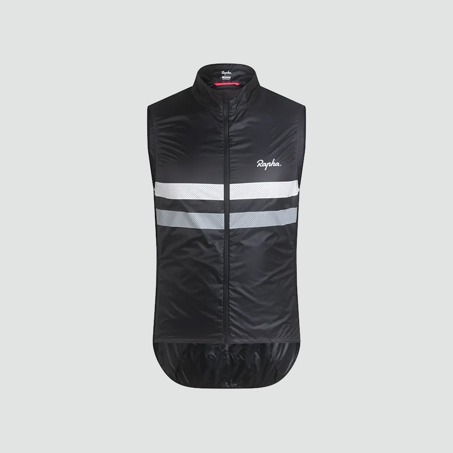 Men's Brevet Vest - Black/Light Grey/White