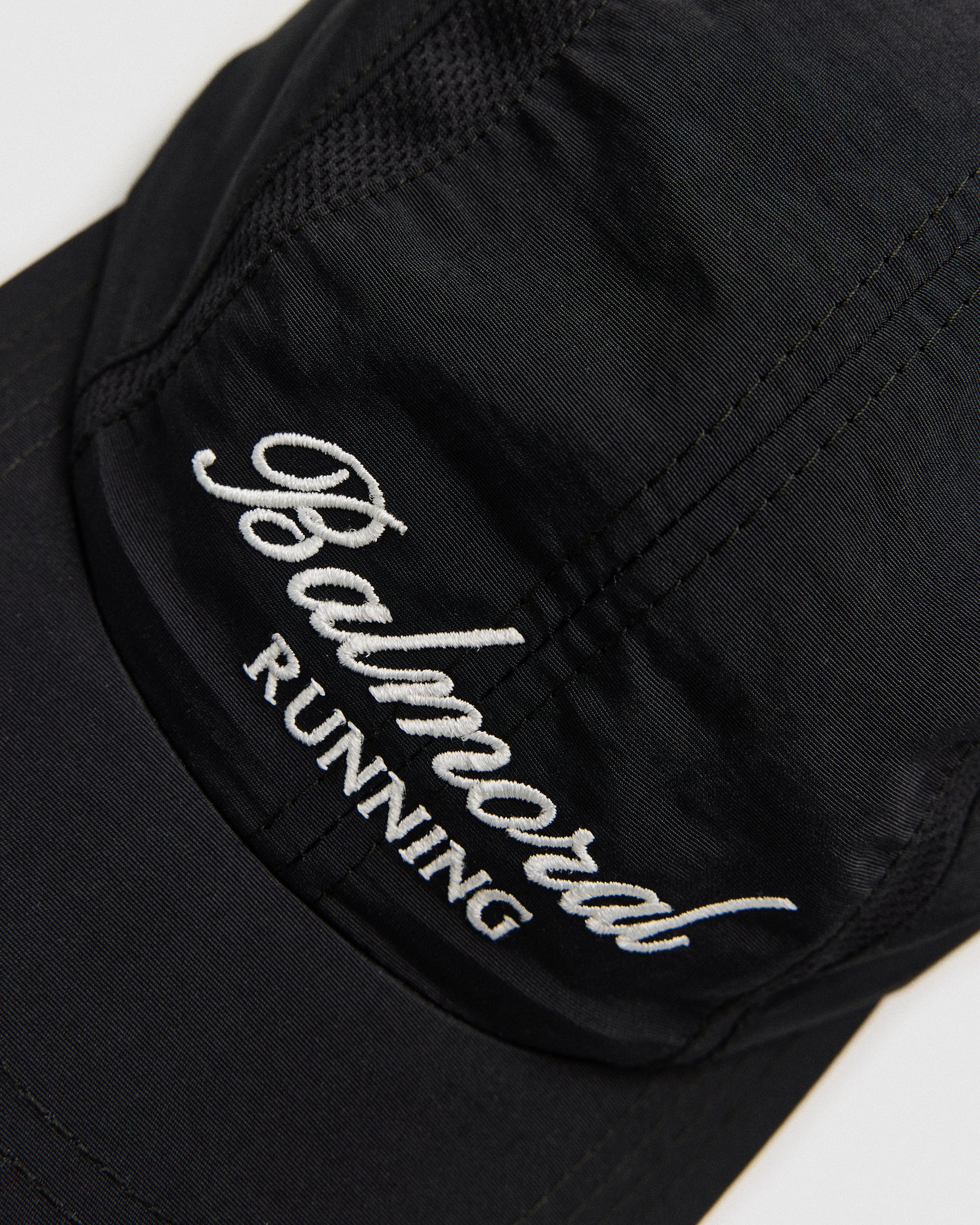 Belmore 4-Panel Hat - Black / Light Grey