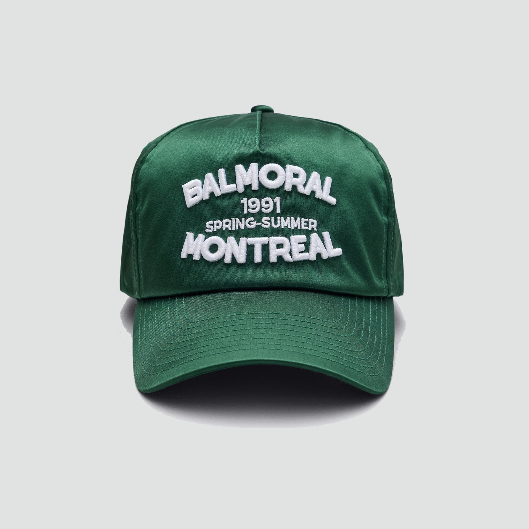 Balmoral Stradford 5-Panel Hat - Forest Green – Le Club