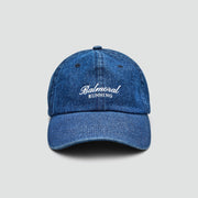 Melrose Washed Denim 6-Panel Hat - Blue