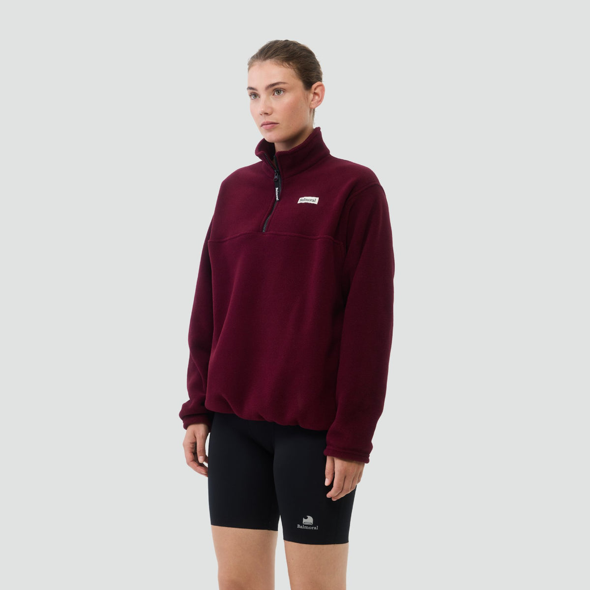 Courcelle 1/4 Zip - Burgundy