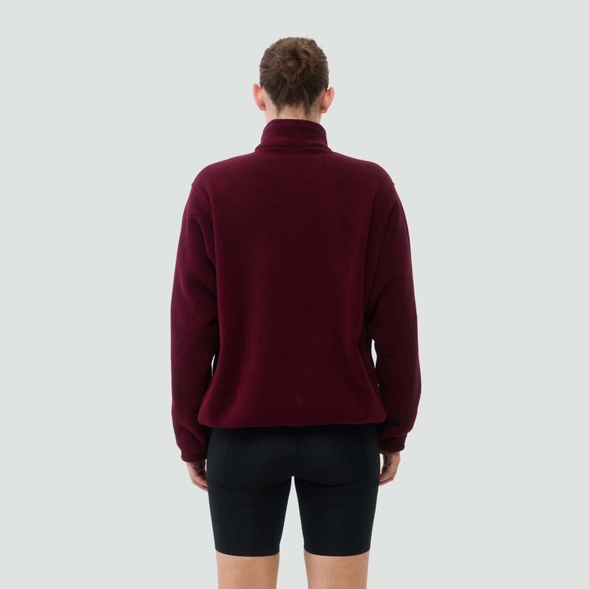 Courcelle 1/4 Zip - Burgundy