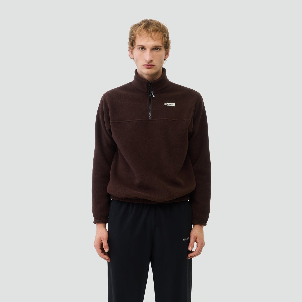 Courcelle 1/4 Zip - Brown