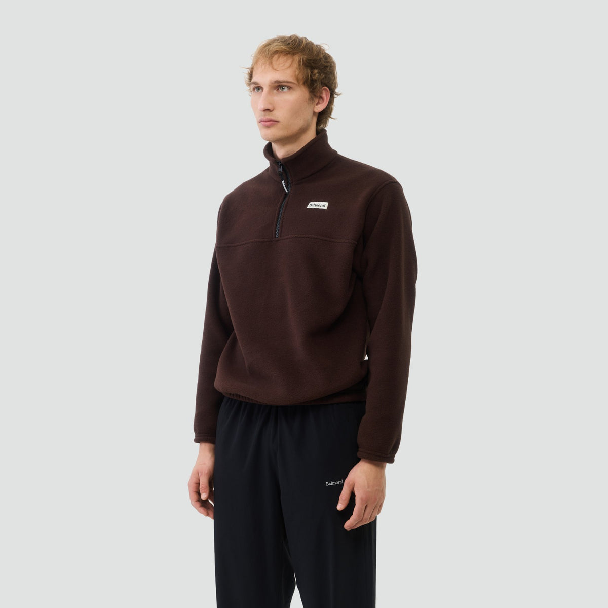 Courcelle 1/4 Zip - Brown