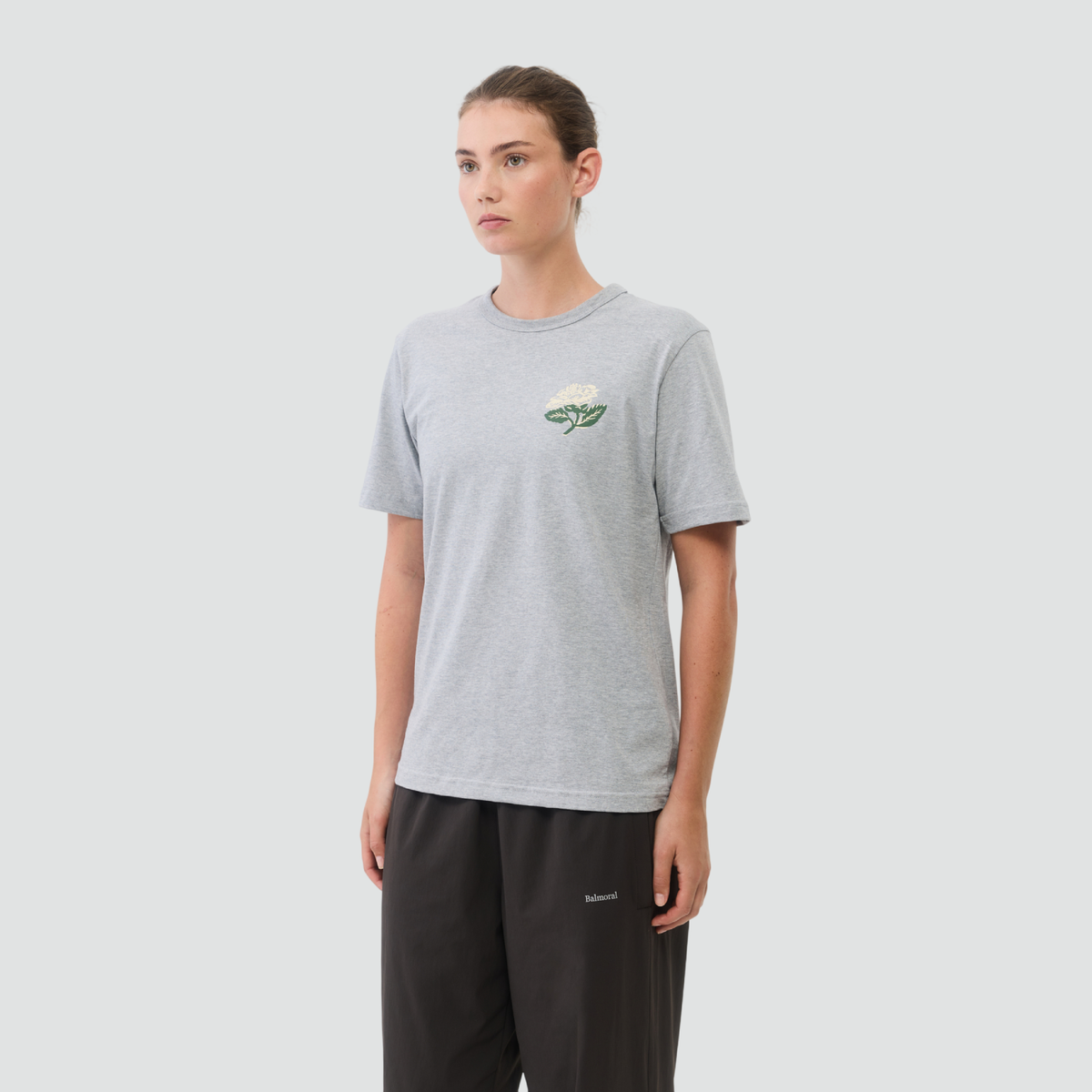 Bloom T-Shirt - Heather Grey