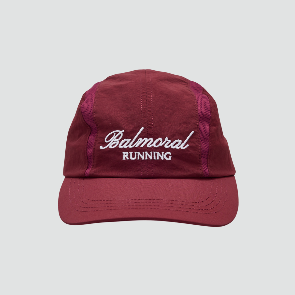 Belmore 4-Panel Hat - Burgundy