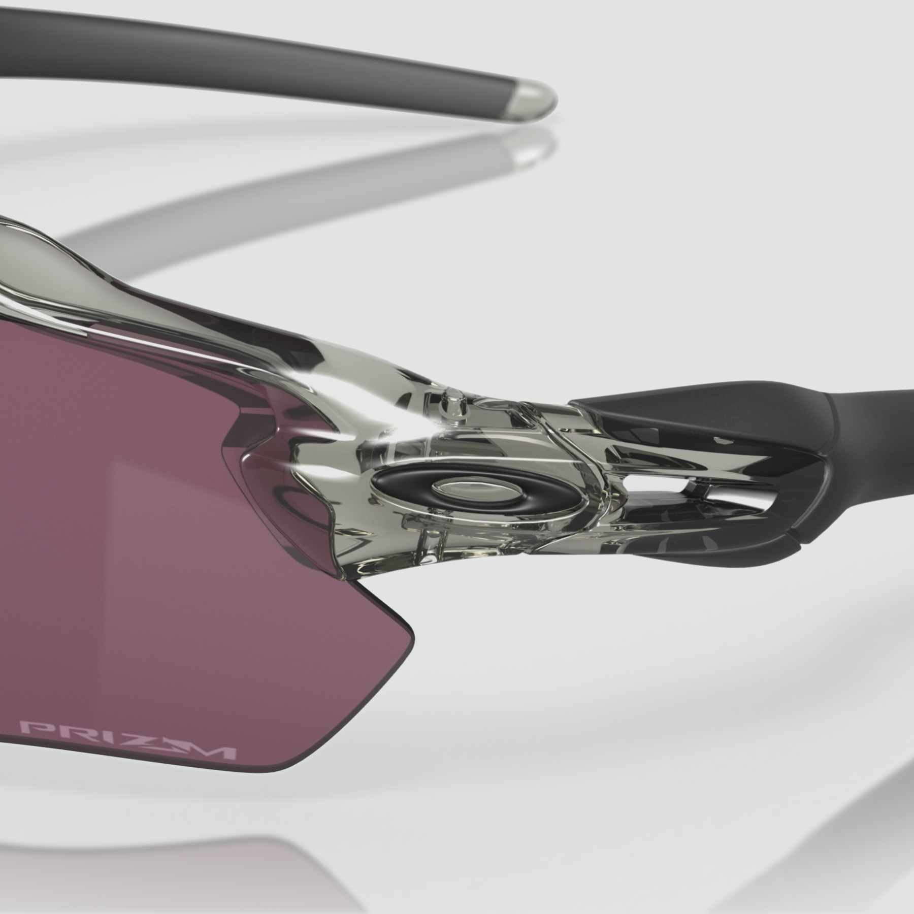 Radar Ev Path Sunglasses -  Steel Clear/Black Photo Iridium