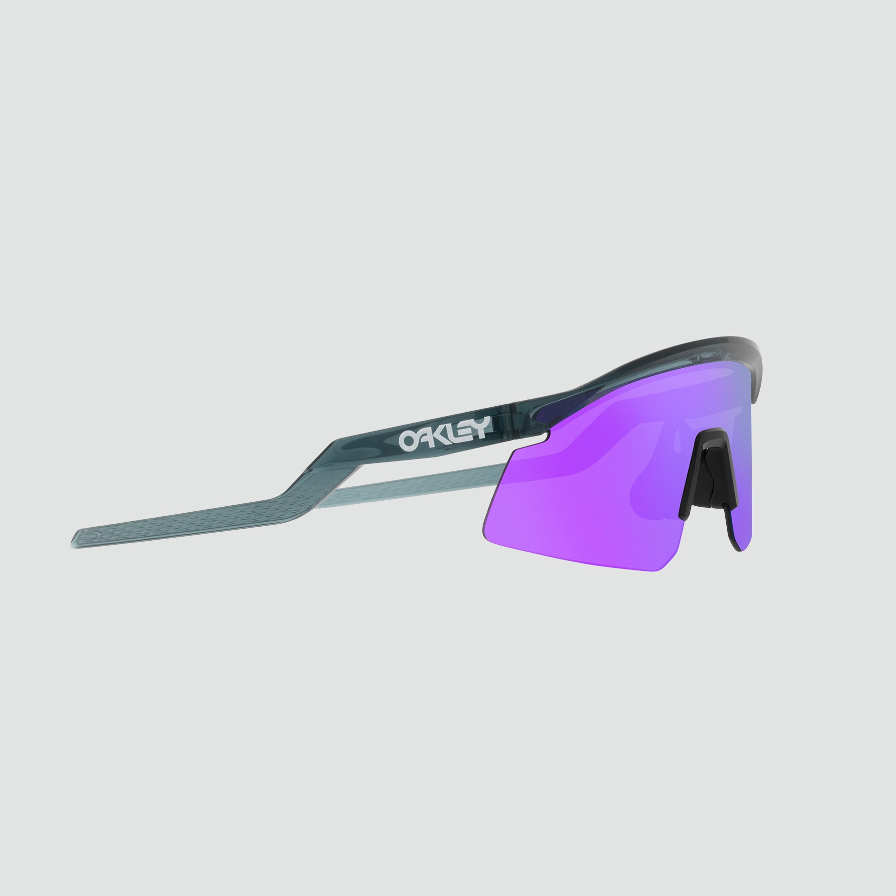 Oakley Hydra Sunglasses - Crystal Black Prizm Violet Iridium – Le Club