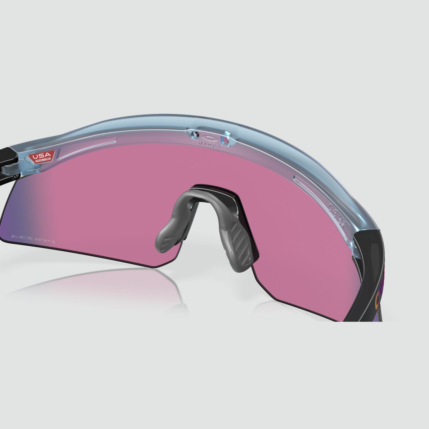 Hydra Sunglasses - Matte Translucent Stonewash Prizm Road