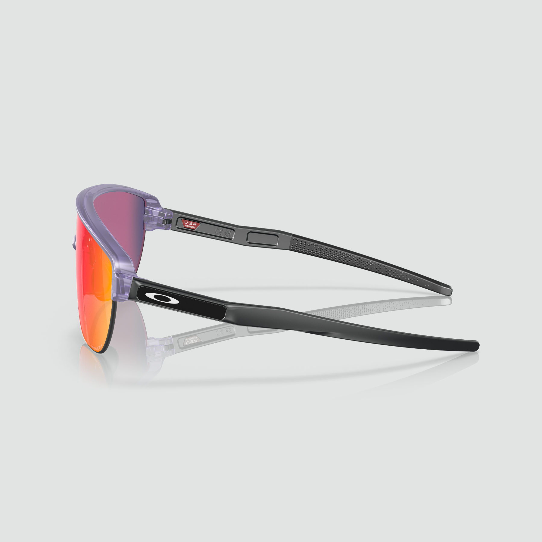 Corridor Sunglasses - Matte Translucent Lilac Prizm Road