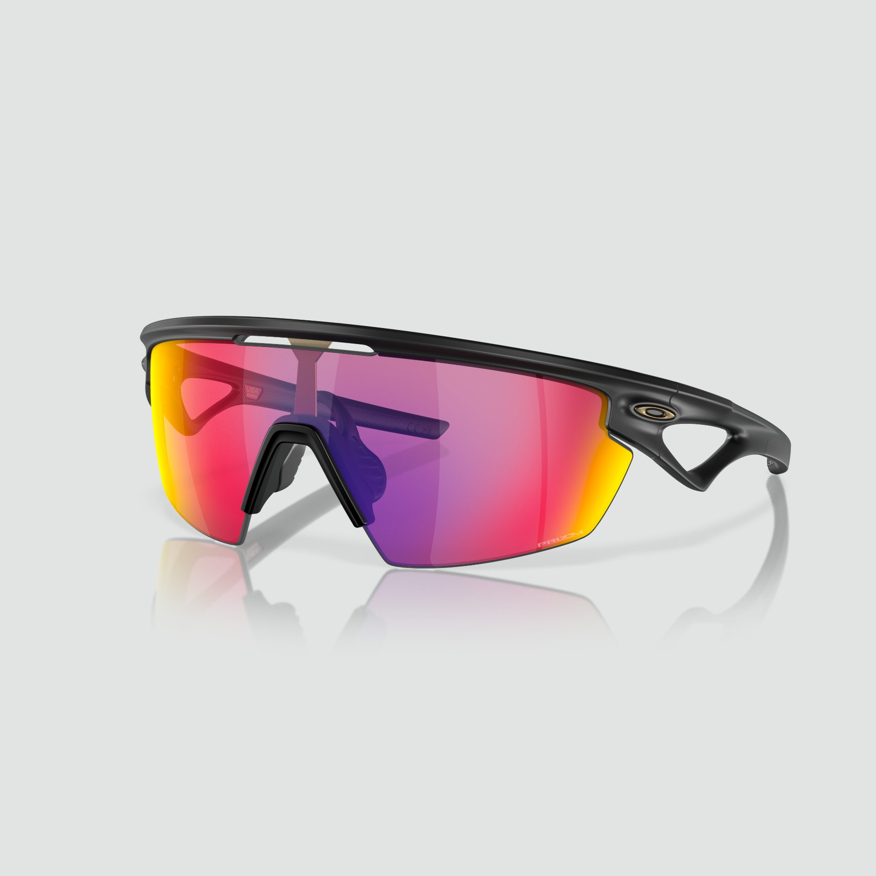 Oakley Sphaera Sunglasses - Matte Black Prizm Road – Le Club