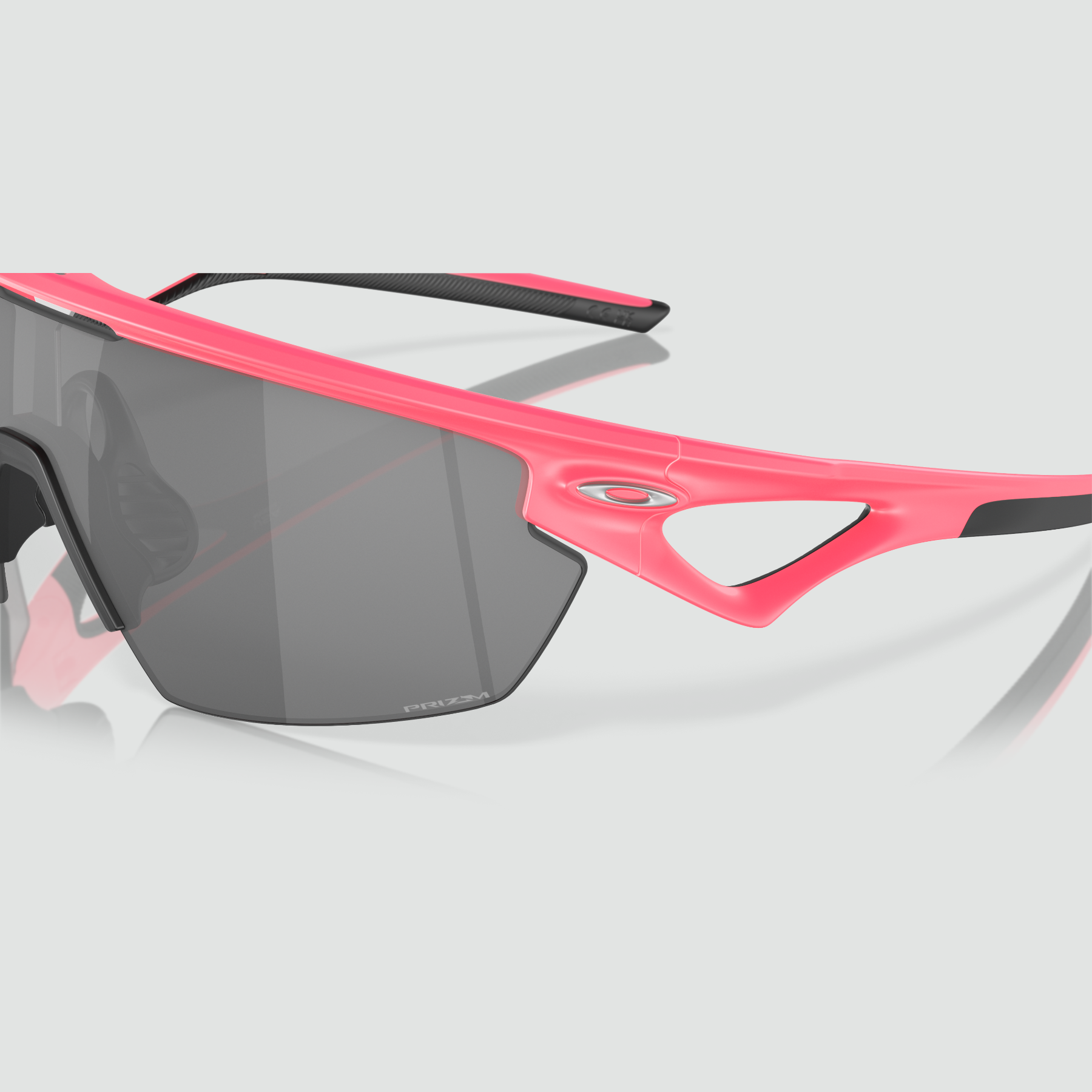 Sphaera Sunglasses - Matte Neon Pink Prizm Black Iridium