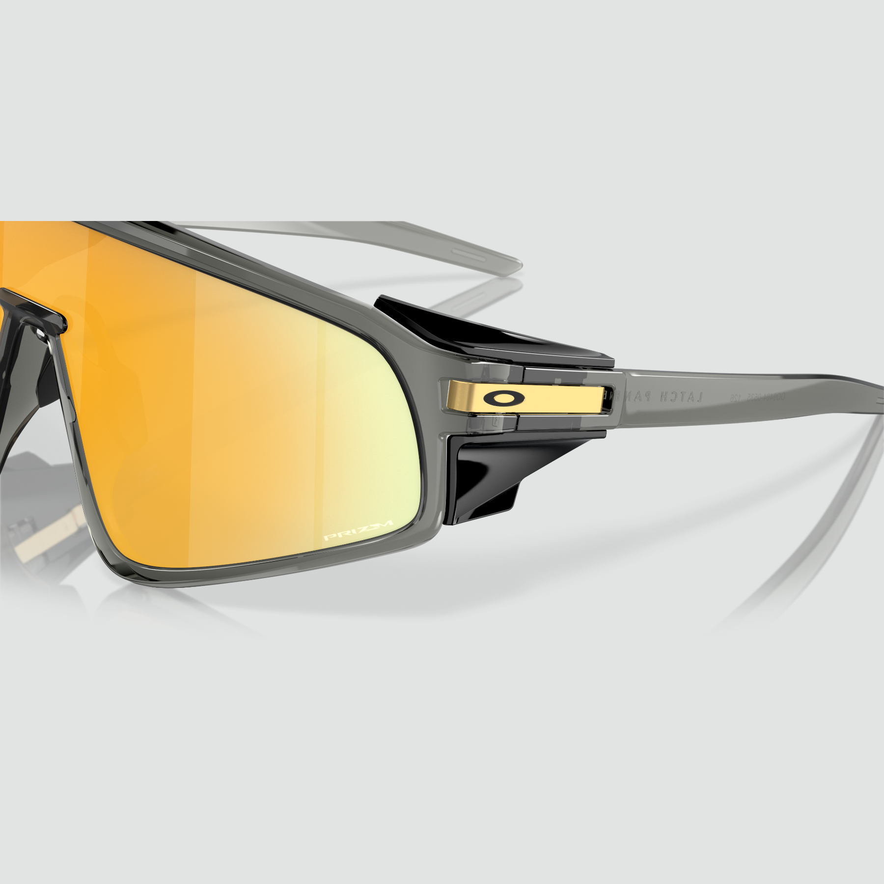 Latch Panel Sunglasses - Grey Smoke Prizm 24K Iridium