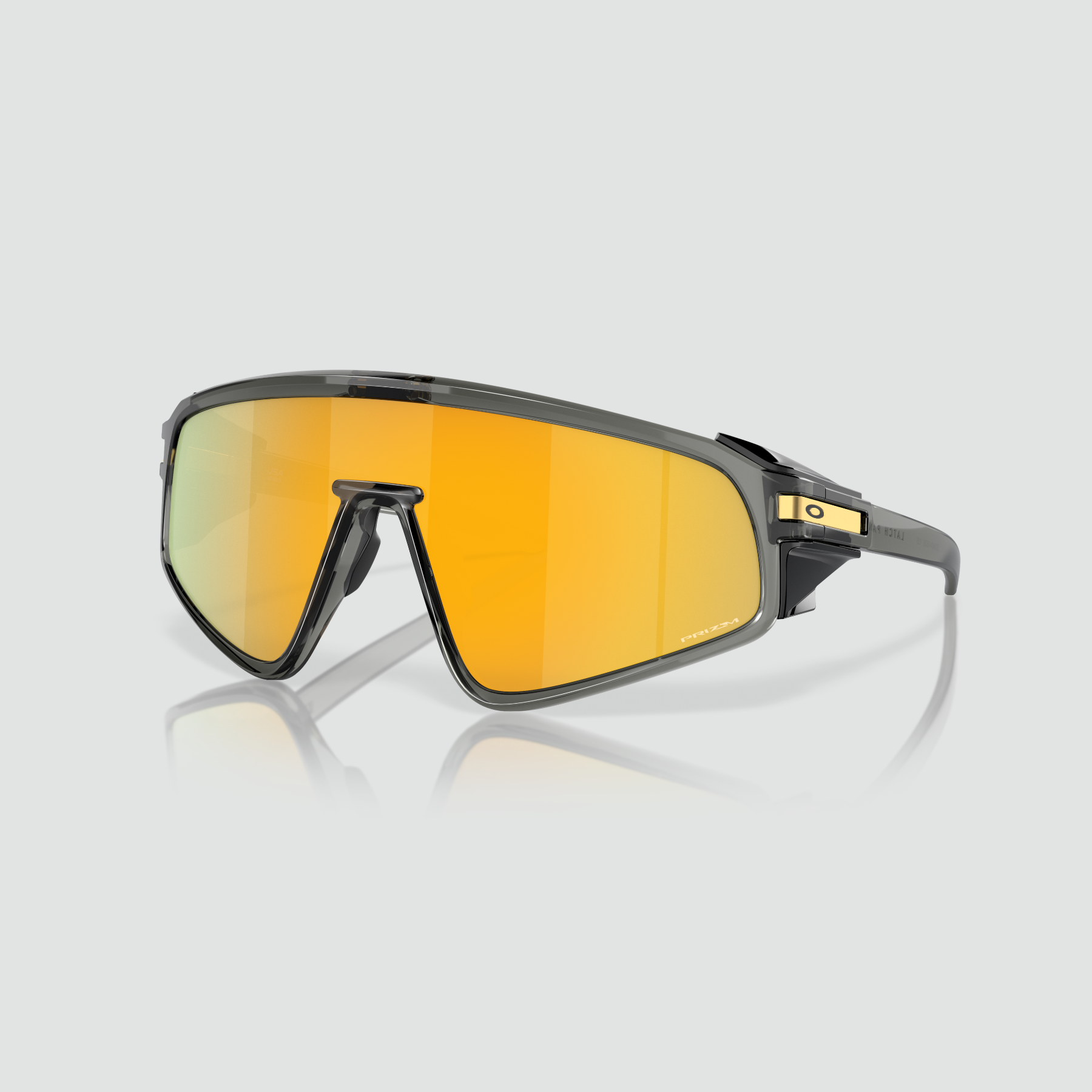 Latch Panel Sunglasses - Grey Smoke Prizm 24K Iridium