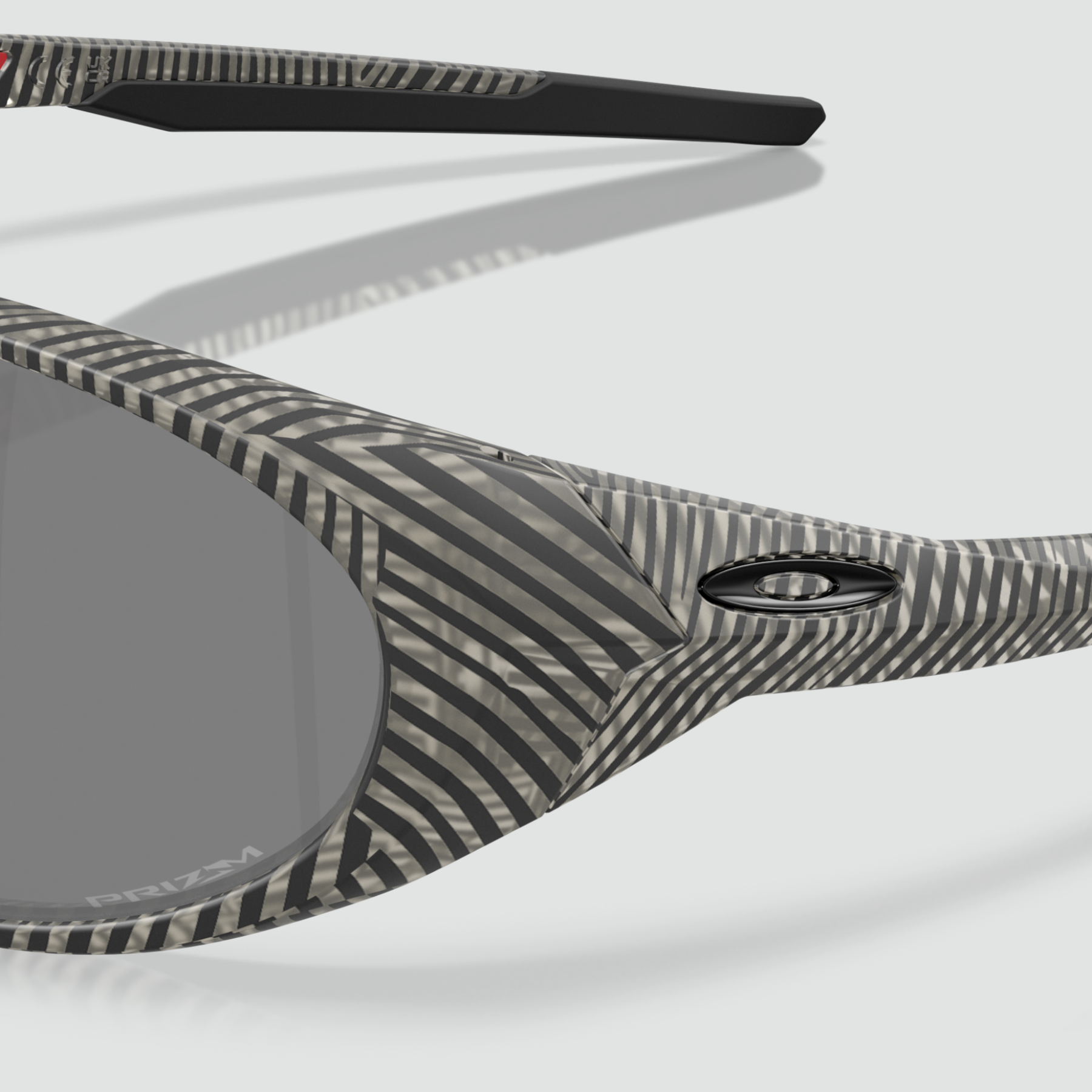 Eye Jacket™ Redux Sunglasses - Matte Grey Ink Fingerprint/PRIZM Black