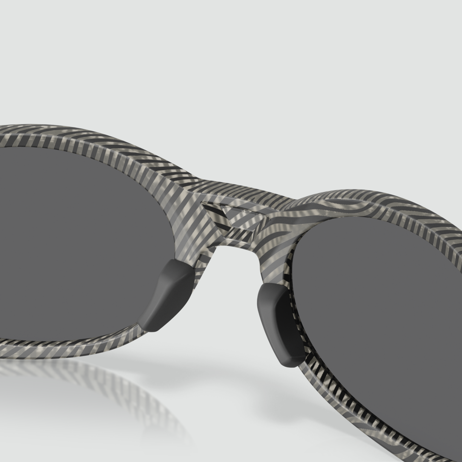 Eye Jacket™ Redux Sunglasses - Matte Grey Ink Fingerprint/PRIZM Black
